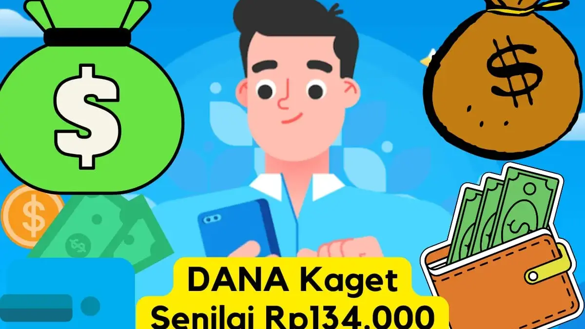Rezeki DANA Kaget di Rabu Malam, 23 Juli 2025 Senilai Rp134 Ribu Buat Kamu yang Beruntung!
