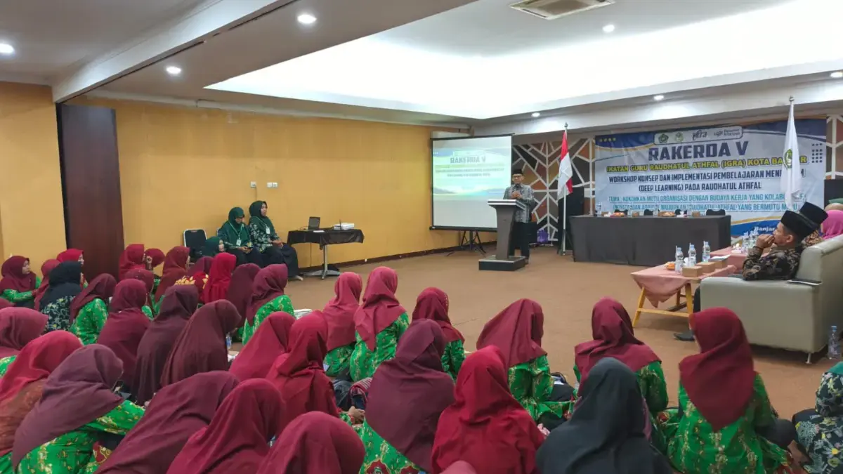 Wujudkan Pembelajaran Kontekstual, Kemenag Kota Banjar Terapkan Deep Learning di Tingkat RA