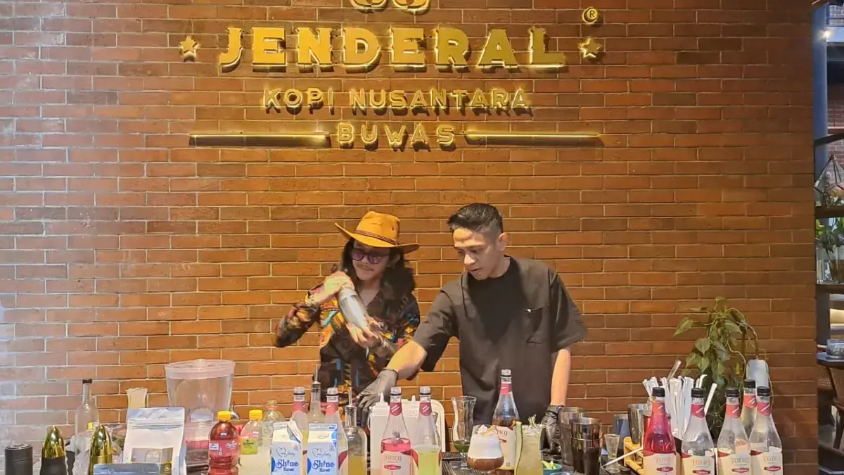 Jenderal Kopi Nusantara Buwas Luncurkan Menu Minuman Baru di Acara Back to The Brewture