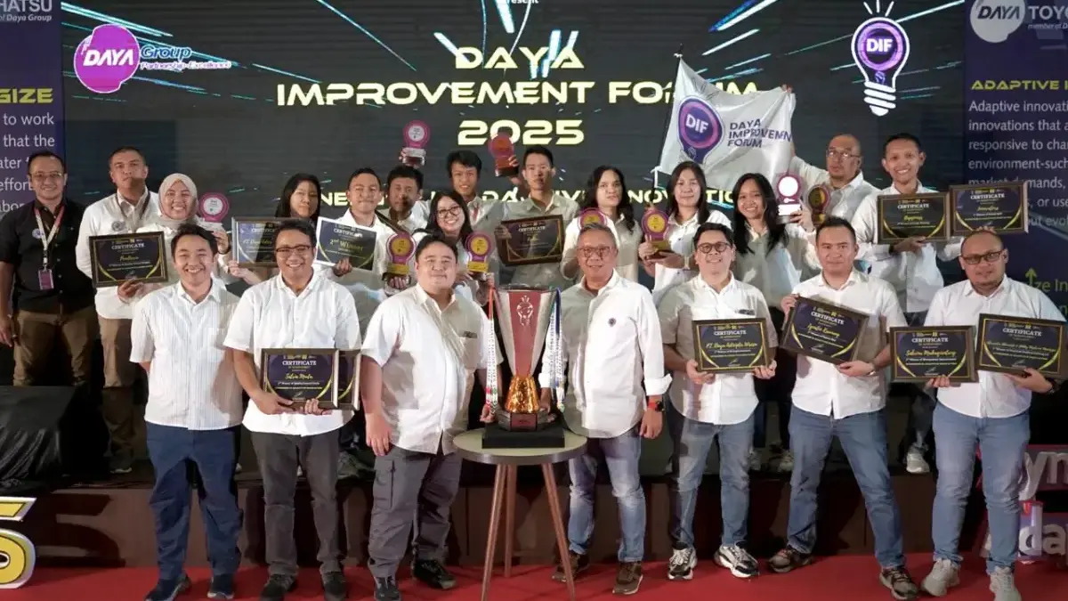 Daya Group Apresiasi Anak Buah Perusahaan di Ajang Daya Improvement Forum 2025 Daya Group
