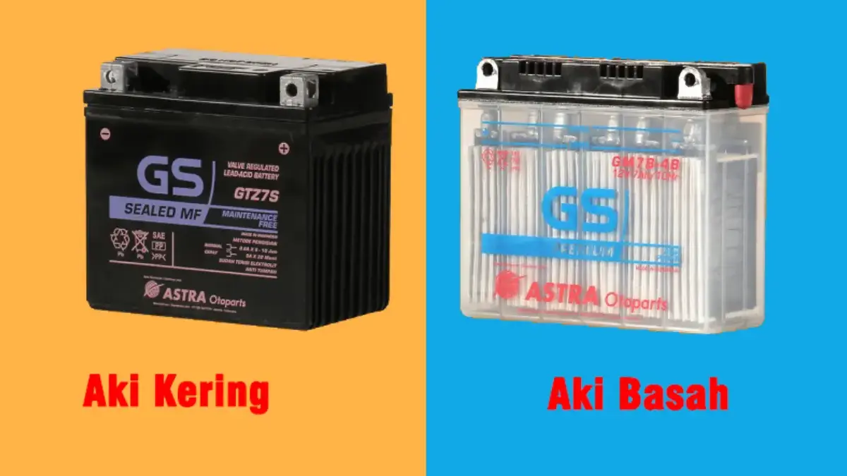 Perbandingan Aki Basah dan Aki Kering