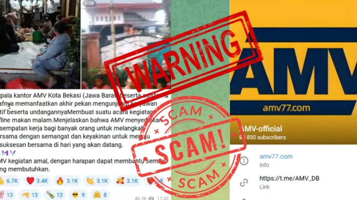 Aplikasi AMV Scam