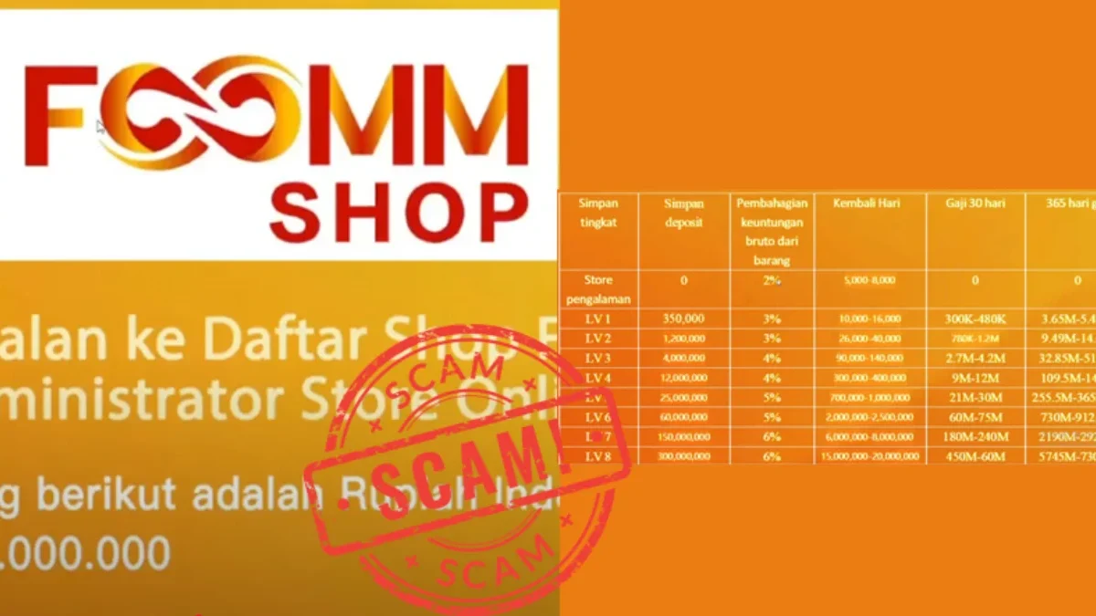 Fcomm Shop Janjikan Uang Harian dengan Mudah, Ternyata Begini Modus Aslinya! Fcomm Shop Janjikan Keuntungan Tak Masuk Akal
