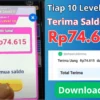 Tiap 10 Level Dapet Saldo Rp74.165 dengan Aplikasi Penghasil Uang Berikut Ini