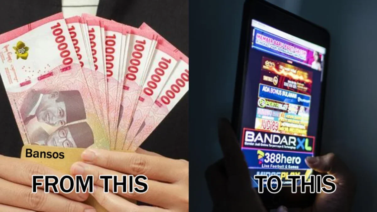 Bansos Jadi Modal Judi Online