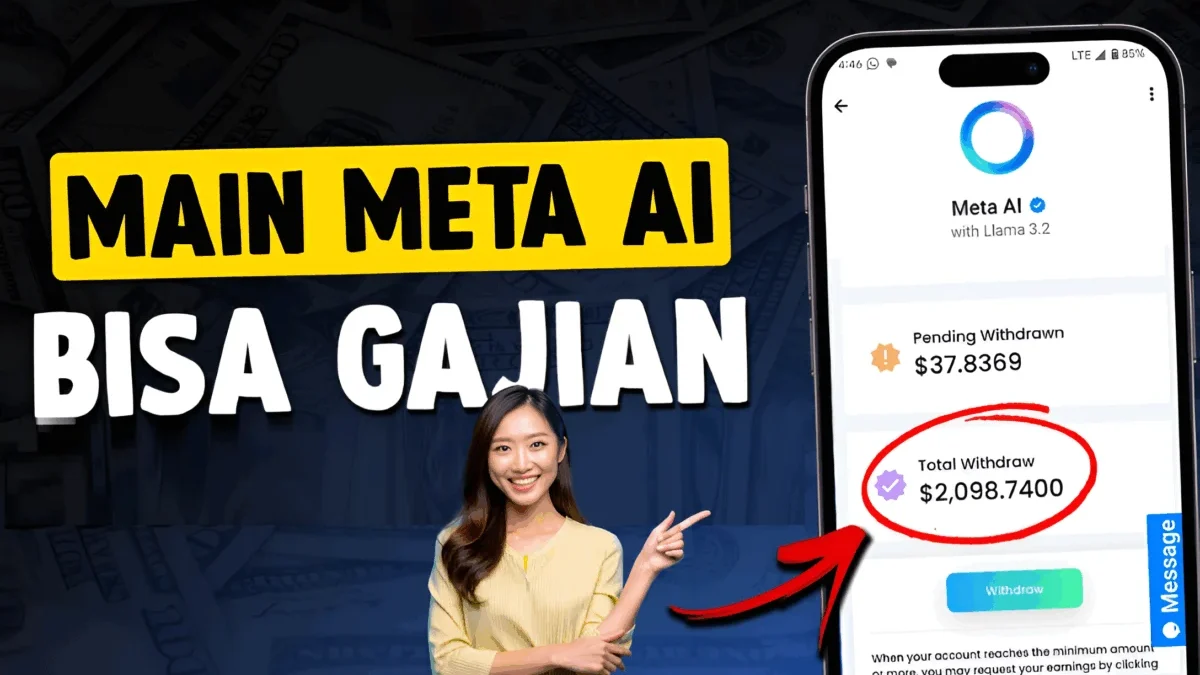 Bocoran Cara Dapat Uang dari WhatsApp Meta AI, Bisa Raih hingga Puluhan Juta