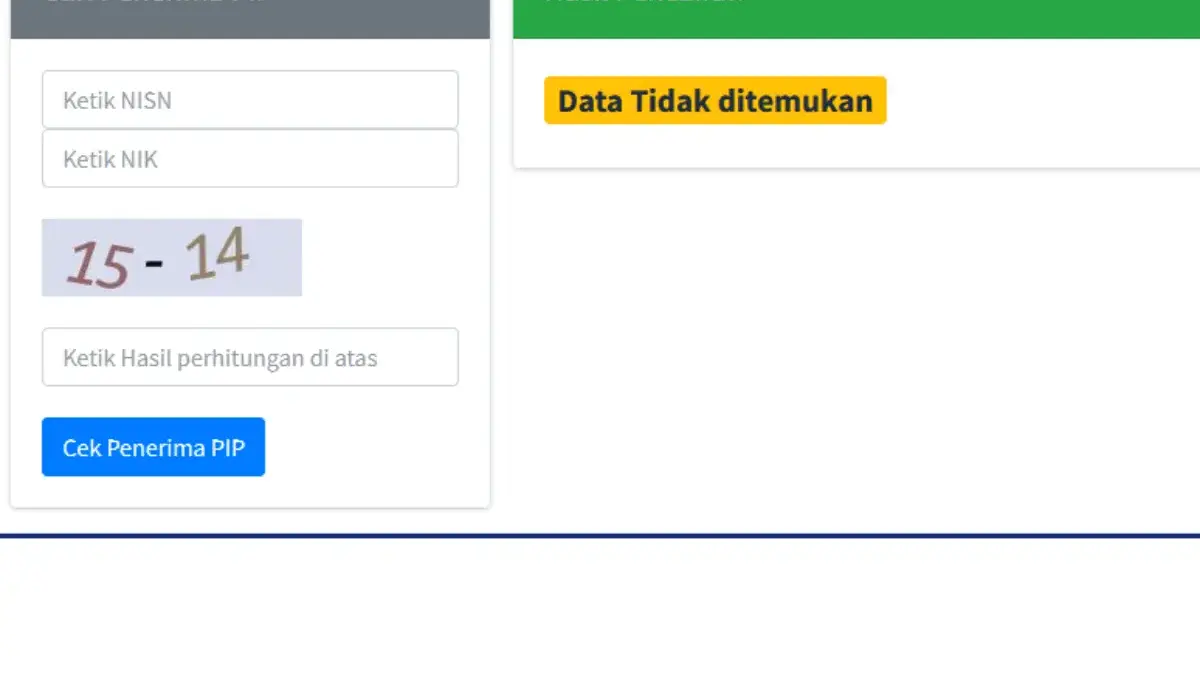 Kenapa Data PIP Tidak Ditemukan Meski Sudah Terdaftar? Ini Penyebab yang Perlu Diketahui