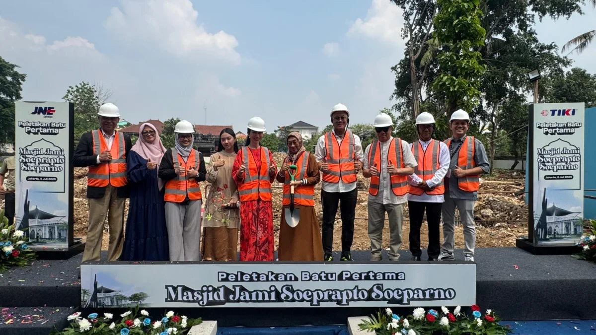 Groundbreaking Masjid Jami Soeprapto Soeparno, Hadirkan Pusat Spiritual dan Sosial Modern di Jakarta Timur