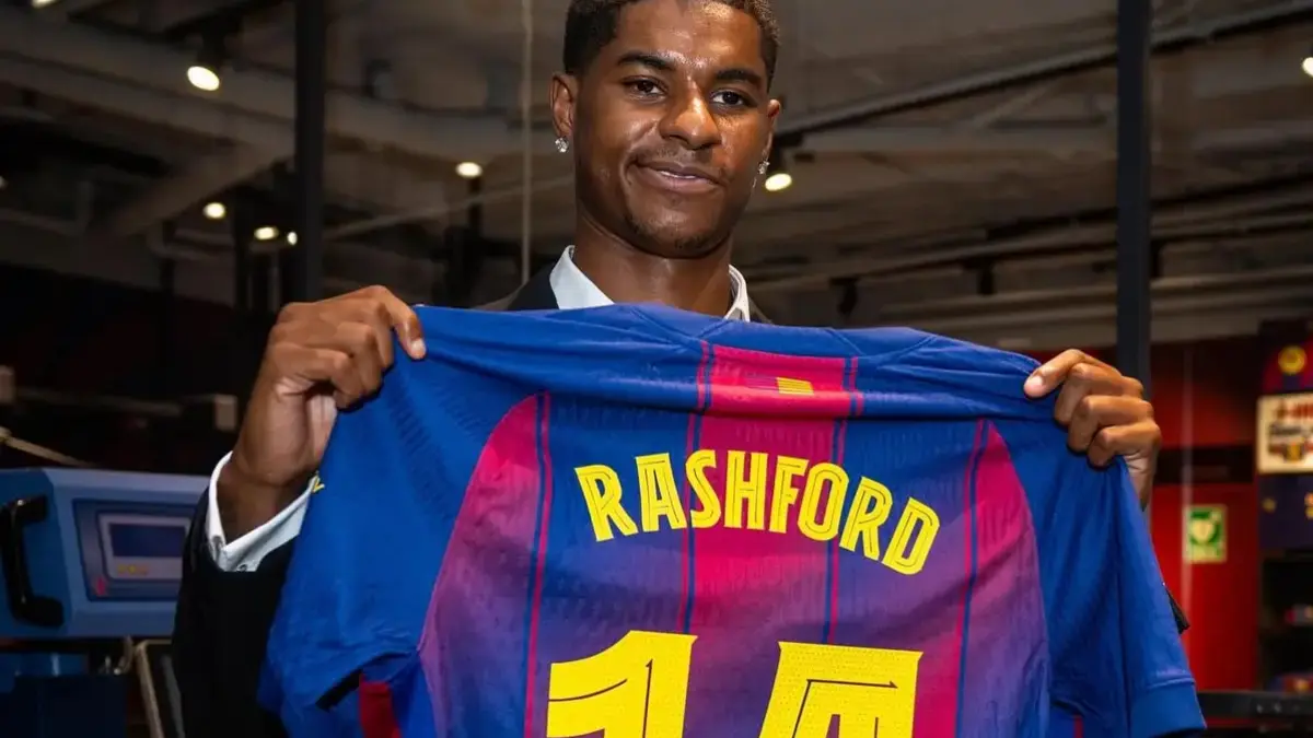 Barcelona resmi boyong Raashford, Akhiri Perburuan Luis Diaz