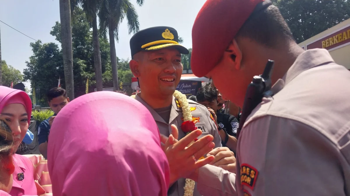 AKBP Wikha Resmi Pimpin Polres Bogor, Ini Pesan Perpisahan dari AKBP Rio Wahyu