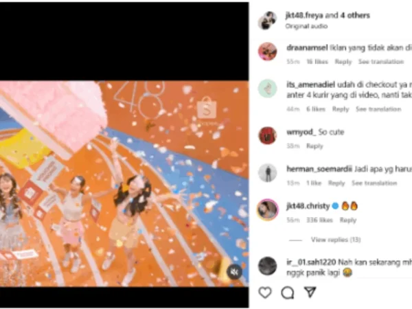 Keseruan JKT48 Bareng Shopee di Video Musik 'Lebih Hemat, Lebih Cepat' Terbaru! Keseruan JKT48 Bareng Shopee di Video Musik 'Lebih Hemat, Lebih Cepat' Terbaru!