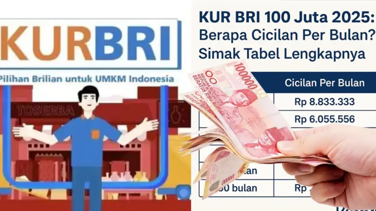 Simulasi Pinjaman KUR BRI 2025, Cicilan per Bulan Sesuai Tenor dan Plafon untuk Modal Usaha Pinjaman KUR BRI 2025