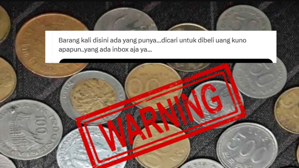 Waspada Penipuan Uang Kuno Modus Berkedok Pembeli di Media Sosial