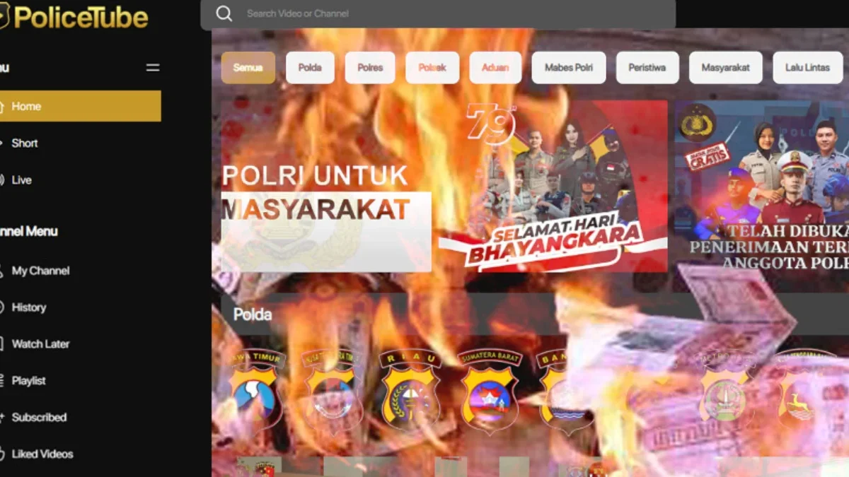 PoliceTube Buang-Buang Anggaran
