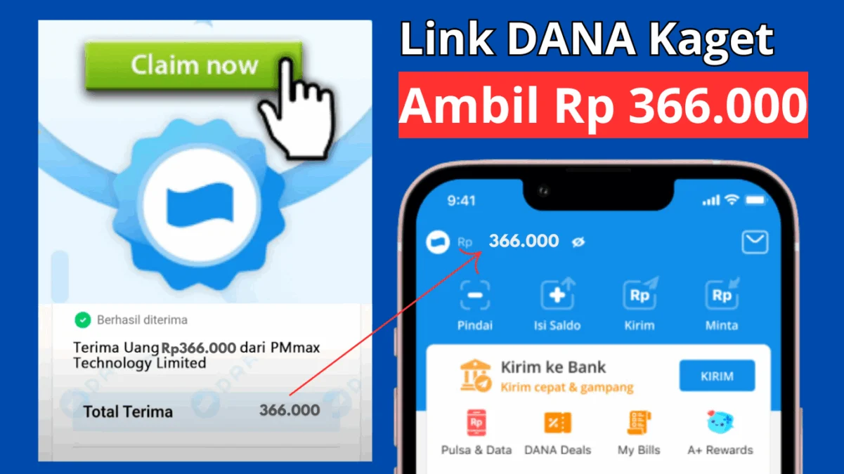 Klik Amplop Saldo DANA Gratis Rp366.000 Langsung Cair, Cek Dompet Digitalmu!