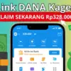 Saldo DANA Gratis Rp328.000 dari Link DANA Kaget Hari Ini