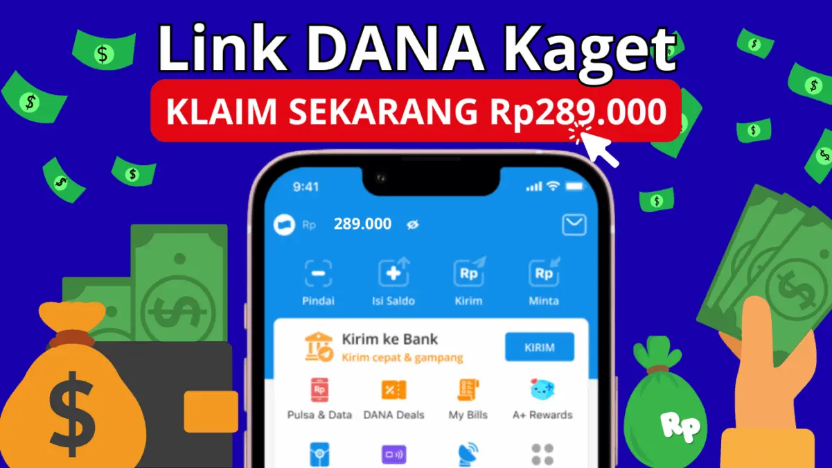 Selamat! Nomor Kamu Dapat Saldo DANA Gratis Rp289.000, Klik DANA Kaget di Sini!