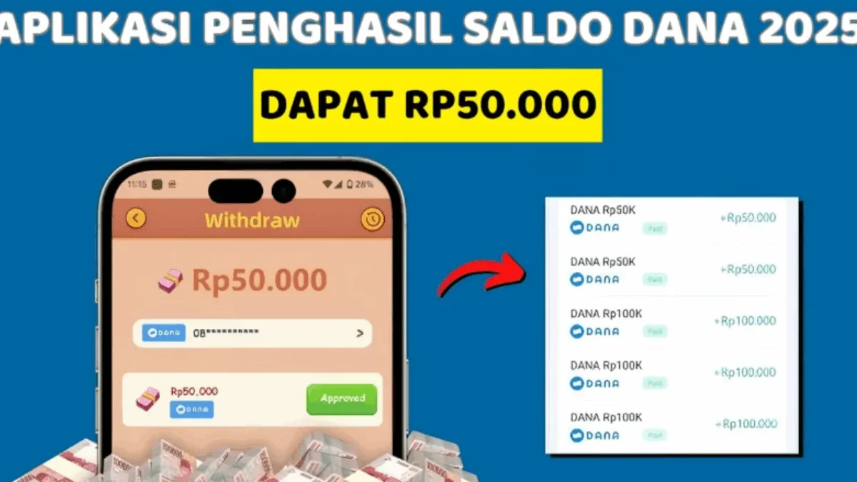 Ambil Saldo DANA Gratis Rp50.000 DISINI Langsung Cair