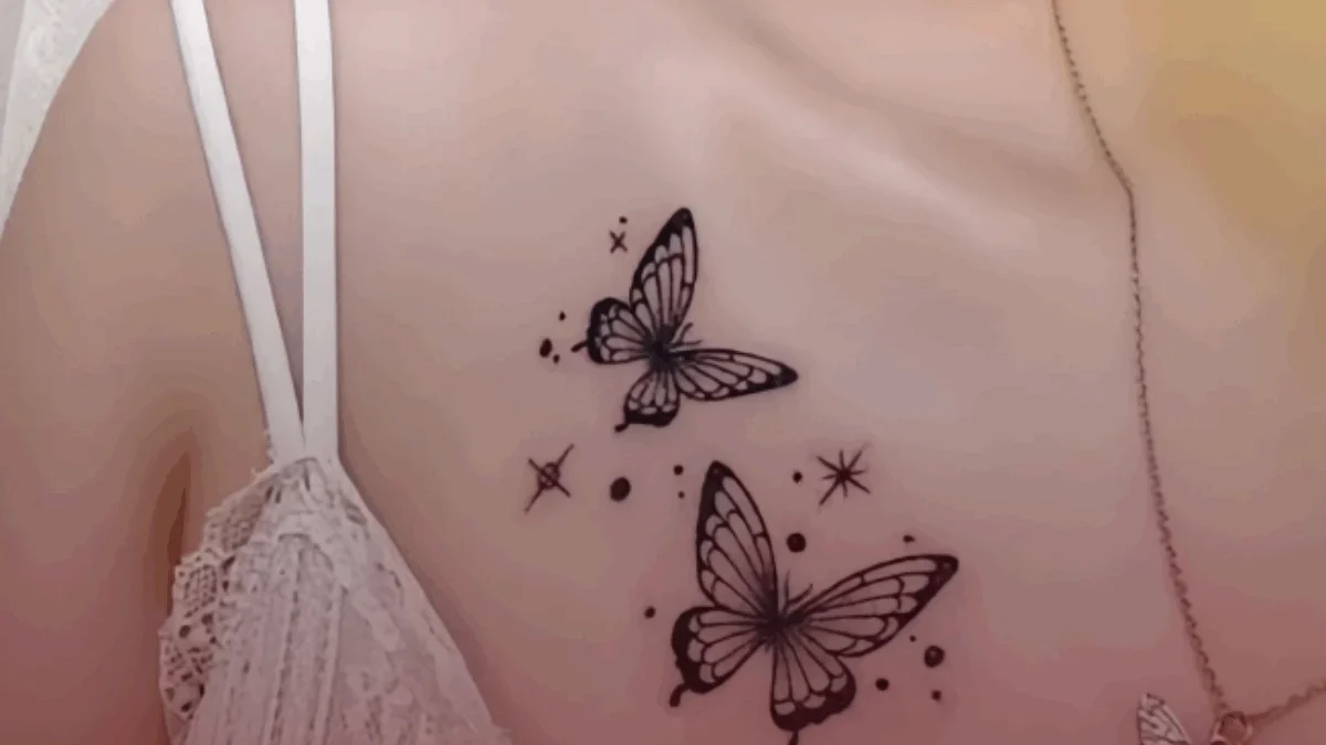 Video 6 menit 50 Detik Pemeran Bertato Kupu-kupu Viral