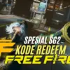 43 Kode Redeem Free Fire Max Terbaru Agustus 2025, Klaim MP40 Uchiha’s Legacy, Skin SG2, hingga Bundle Itachi