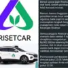 Pengumuman aplikasi Risetcar yang mewajibkan membernya bayar biaya verifikasi Validitas.