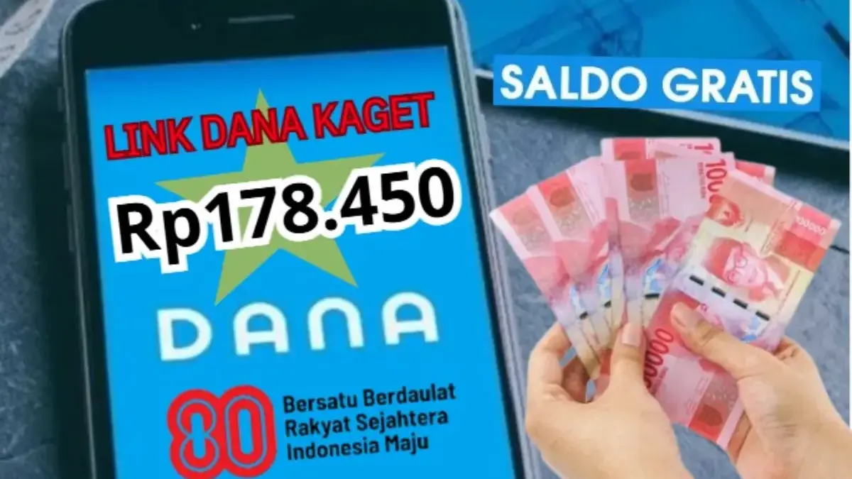 GRATIS, Saldo DANA Rp178.450 Edisi Khusus Indonesia Merdeka, Klik Linknya di Sini Saldo DANA Gratis Edisi Indonesia merdeka