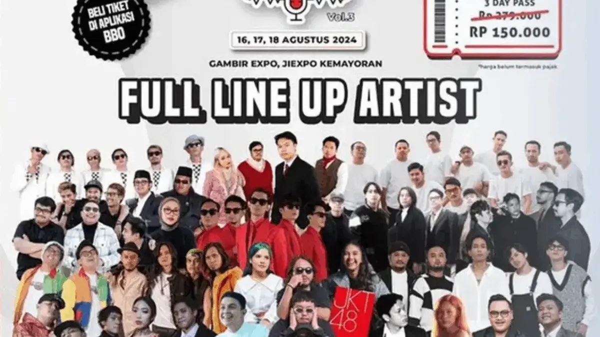 RI Fest 2025 Hadir Lagi! ini Rundown, Jam Open Gate, dan Line Up Artis  Selama 3 Hari Nonstop – jabarekspres.com