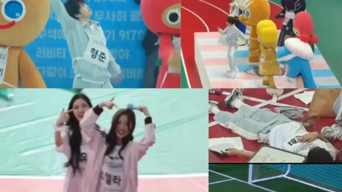 Beberapa momen lucu para idol yang terjadi di ISAC 2025.
