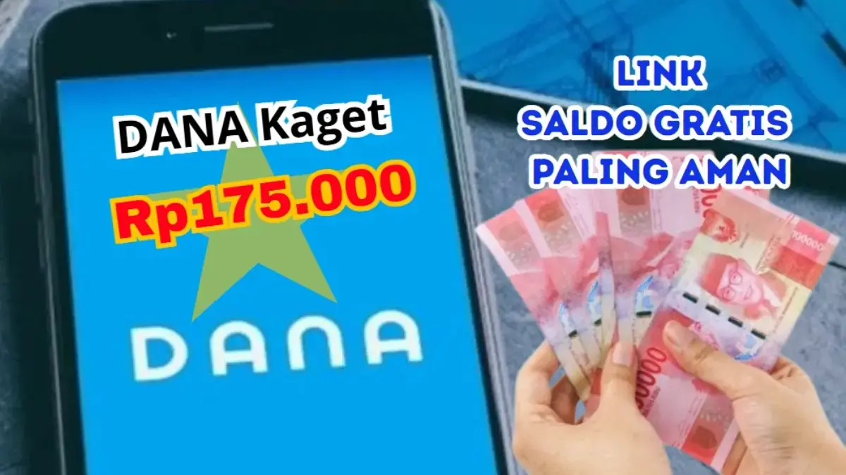 Link Saldo DANA Gratis Paling Aman, No Tipu-tipu