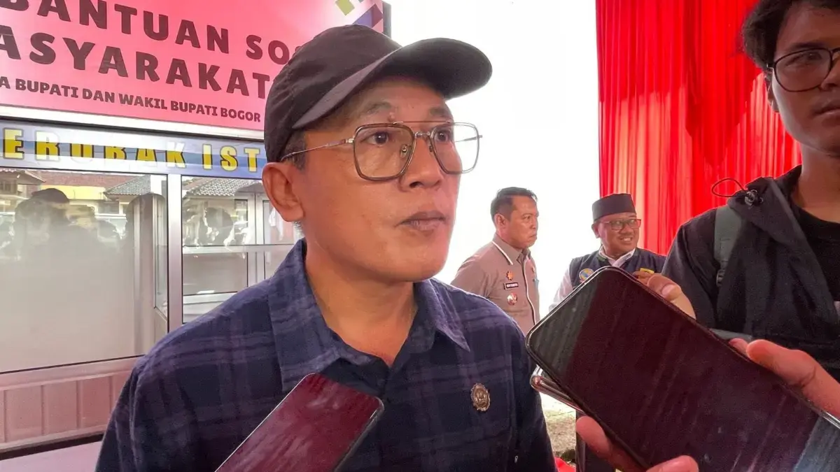 Bansos Dipakai Judol, Dinsos Bogor: Jangan Salahkan Pemerintah Ketika Fasilitas Dicabut! Kepala Dinas Sosial Kabupaten Bogor, Farid Ma\'ruf. Foto: Regi