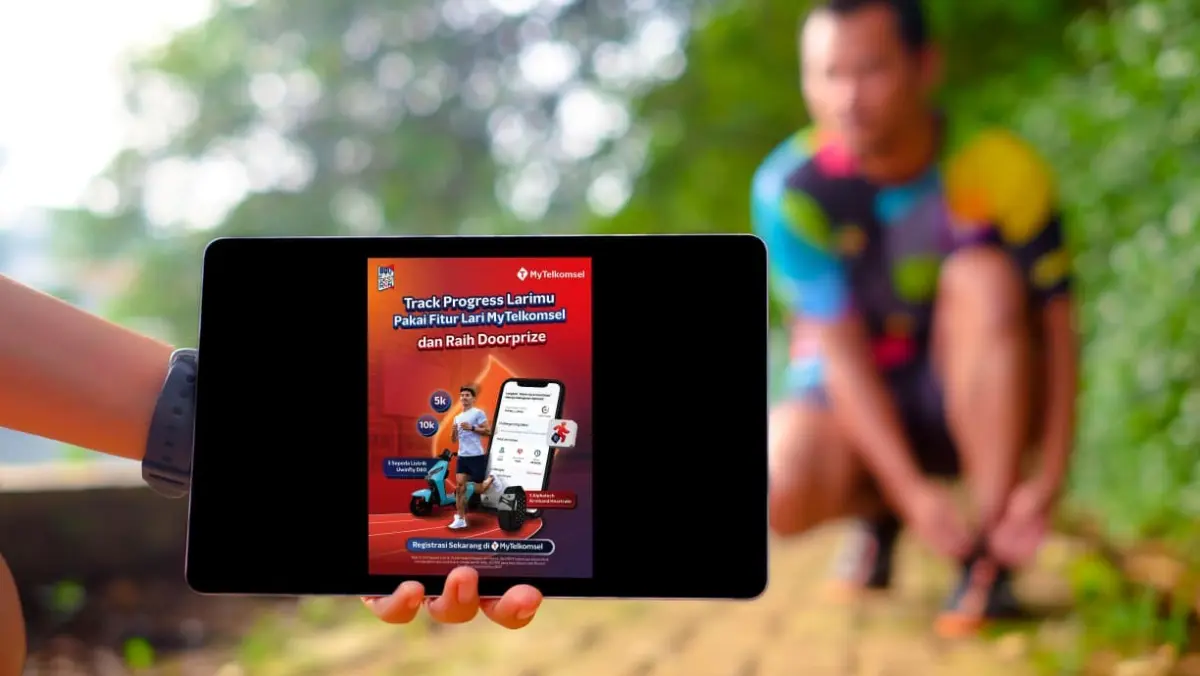 Telkomsel Hadirkan Pengalaman Digital Sehat pada DocfestRun 2025, Ajak Peserta Gunakan Fitur Lari di MyTelkoms