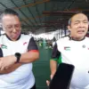 Ketua DPW PKS Jabar Haru Suandharu dan Bendahara DPW PKS Jabar sekaligus Wakil Ketua DPRD Provinsi Jabar, Iwan