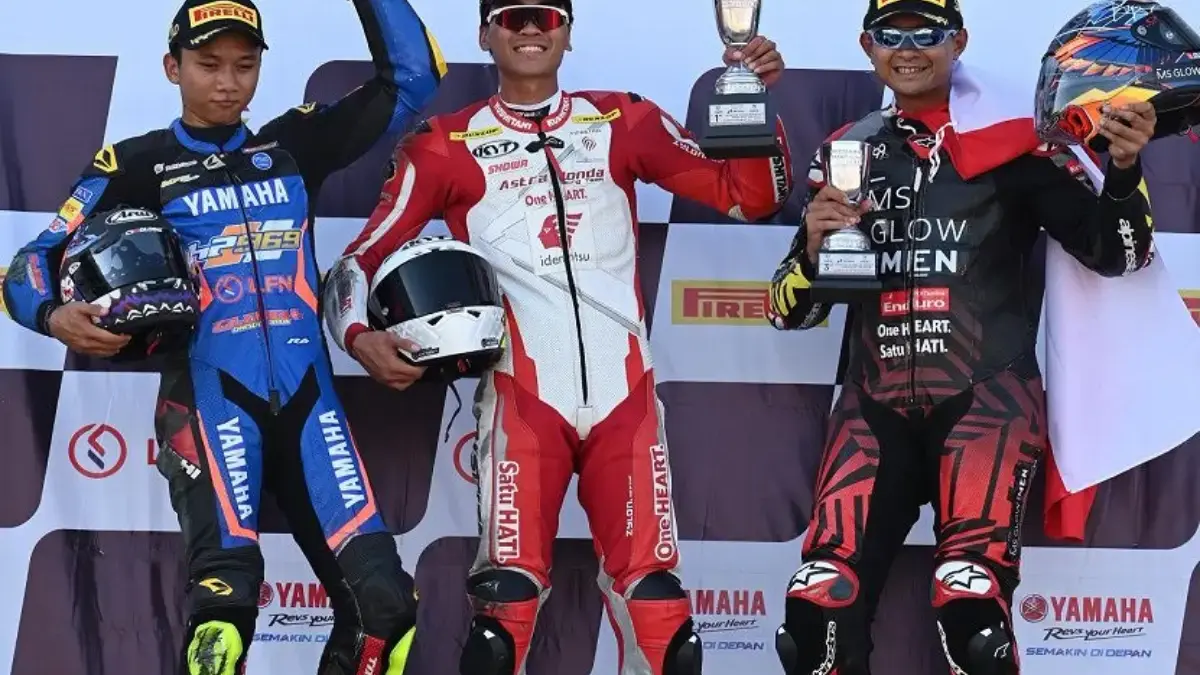 Pebalap Astra Honda Melesat Raih Prestasi, Persembahkan Kemenangan di HUT RI ke-80 Pebalap Astra Honda Melesat Raih Prestasi, Persembahkan Kemenangan di HUT RI ke-80