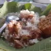 Sego Tewel makanan khas Pati.