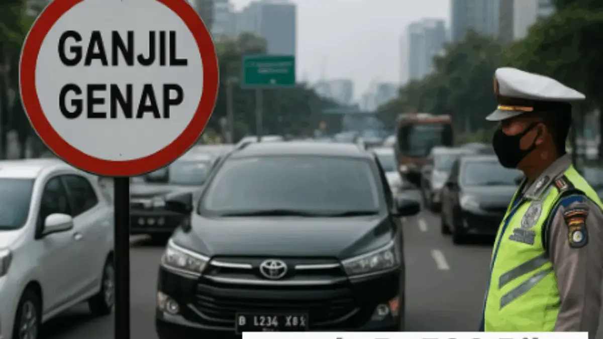 Ini Dia 25 Titik Lokasi Rawan Ganjil Genap di DKI Jakarta
