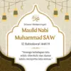 Link Download Poster Maulid Nabi 2025 Gratis dan Siap Pakai, Cocok untuk Masjid, Sekolah, dan Media Sosial