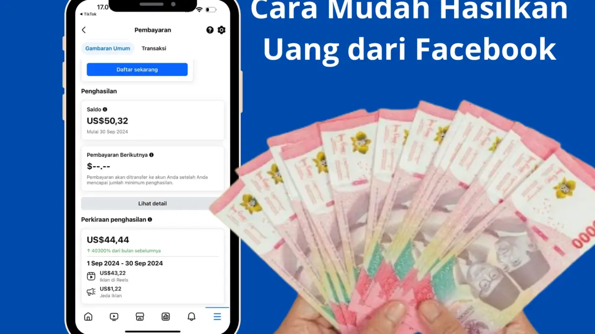 7 Cara Mudah Hasilkan Uang dari Facebook untuk Pemula 7 Cara Mudah Hasilkan Uang dari Facebook untuk Pemula