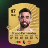 Bocoran rating Bruno Fernandes kapten MU di EA FC 26.