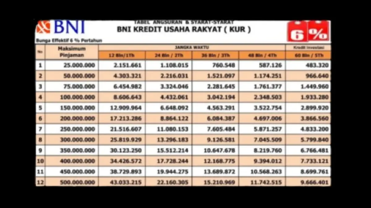 Cara Mengajukan KUR BNI 2025 Tanpa Ribet, Angsuran Ringan, Modal Usaha Langsung Cair!
