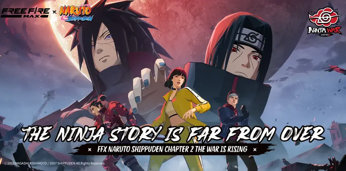 Event Free Fire Max X Naruto Shippuden.