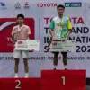 Christian Adinata dan Ritchi Duta Richardo tunggal putra Indonesia naik podium di Thailand IS 2025.
