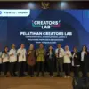 [kiri enam dan tujuh] Head of Communications Tokopedia dan TikTok E-commerce Indonesia, Aditia Grasio Nelwan,