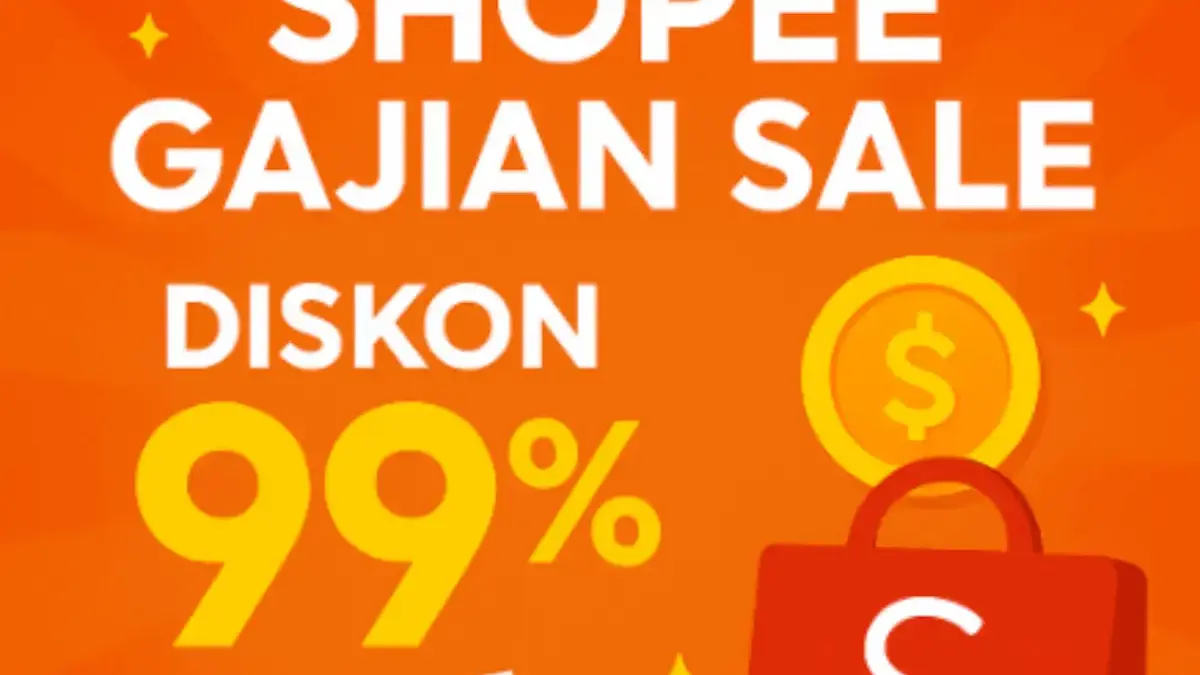 Update Kode Shopee Gajian Sale 25 Agustus 2025, Buruan Klaim Sebelum Habis!