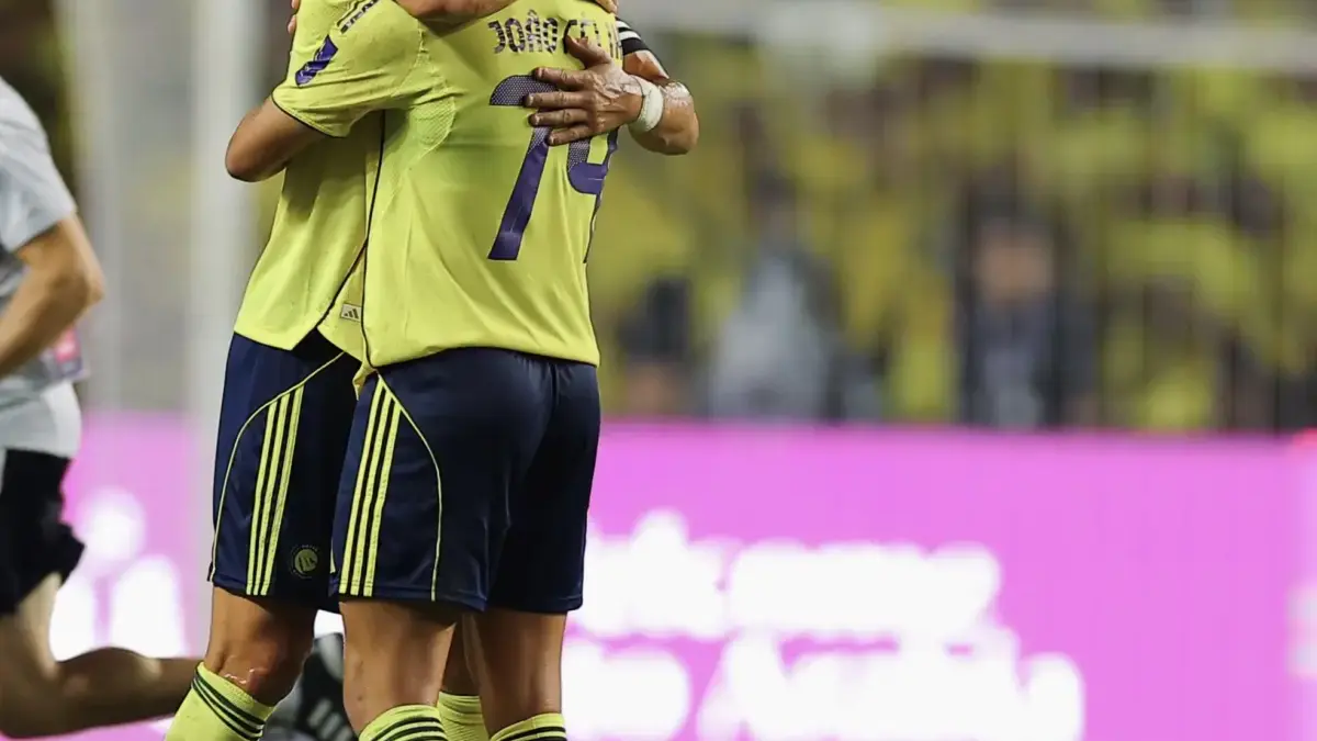 Cristiano Ronaldo dan Joao Felix pemain Al Nassr.