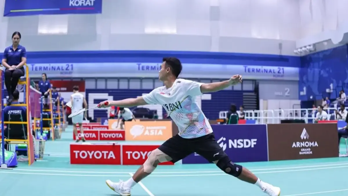 Hasil Final Thailand International Series 2025: Adinata Juara, Pawang Indonesia Selamatkan Muka Tuan Rumah Christian Adinata tunggal putra Indonesia saat bertanding di Thailand International Challenge 2024.