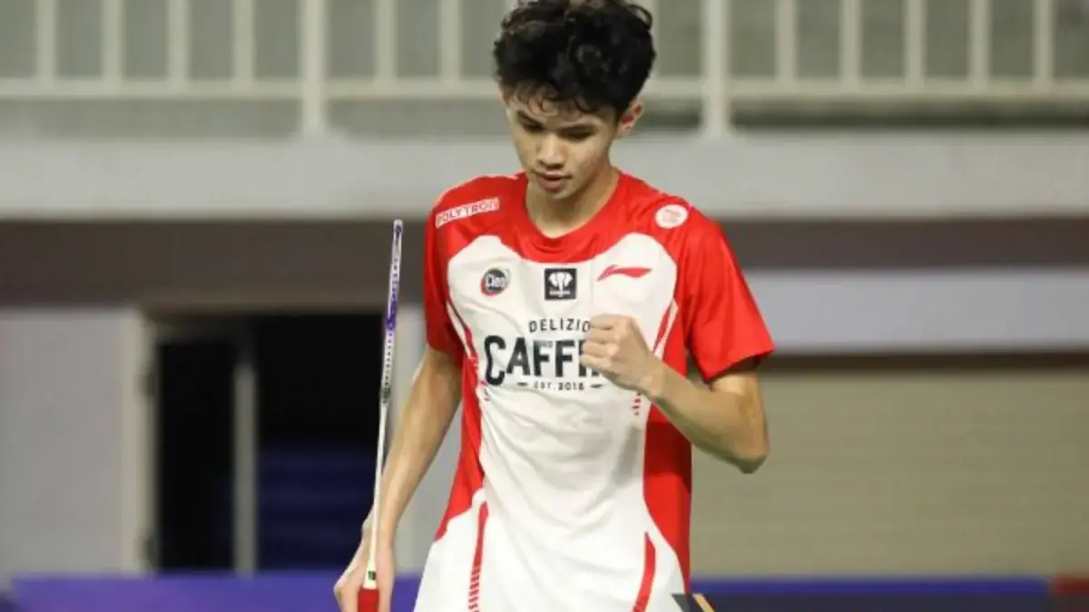 Richie Duta Ricardo tunggal putra Indonesia.