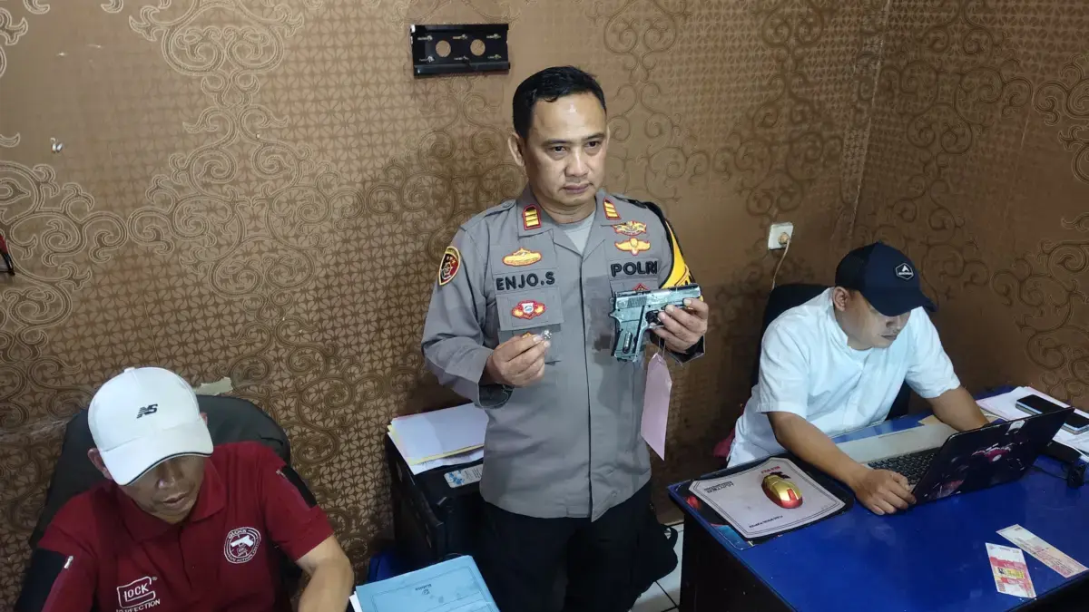 Tembak Rekan Kerja 15 Kali karena Dendam Lama, Pria di Bogor Utara Berhasil Diamankan Kepolisian 