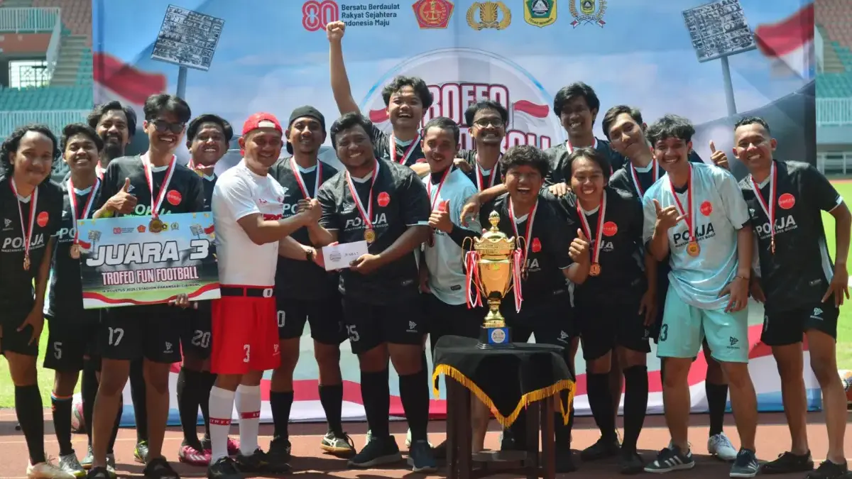 Meriahkan Semangat HUT RI ke-80, Polres Bogor Gelar Trofeo Fun Football Meriahkan Semangat HUT RI ke-80, Polres Bogor Gelar Trofeo Fun Football