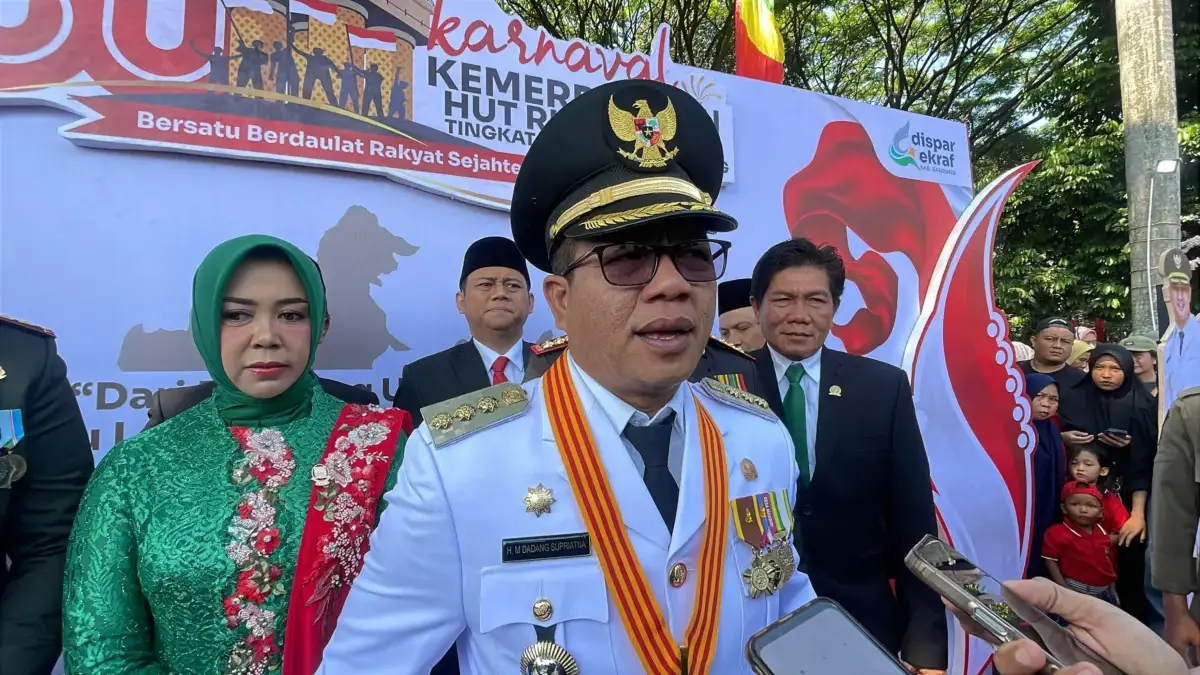 Peringati Hari Kemerdekaan ke-80, Bupati Bandung Ajak Warga Hadapi Indonesia Emas dengan SDM Berkualitas