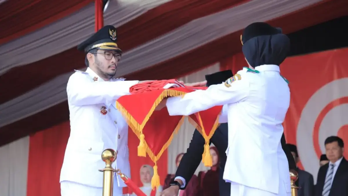 Gelar Upacara Peringatan HUT ke-80 RI, Bupati Bandung Barat Gaungkan Semangat Kemerdekaan Melalui Ini